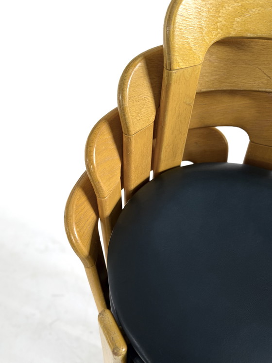 Image 1 of 8x Sedia Bruno Rey modello 33, Kusch & co '70