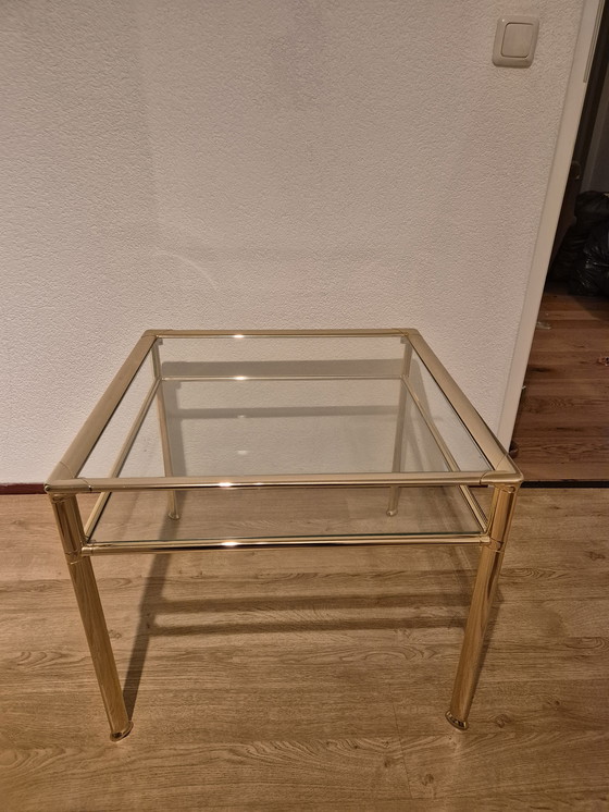 Image 1 of Vintage messing bijzettafel Orsenigo 