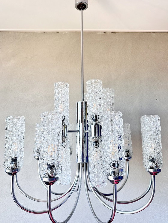 Image 1 of Lampadario vintage di grandi dimensioni