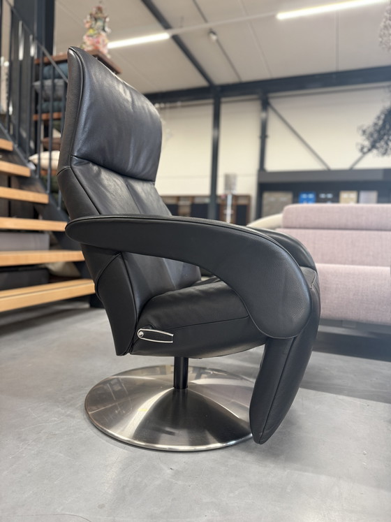 Image 1 of Jori Symphony Mini-Sessel, schwarzes Leder
