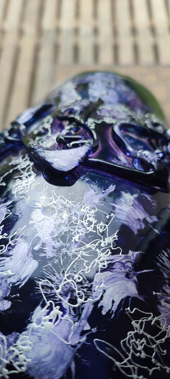 Image 1 of Grand vase vintage verre italien