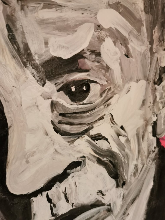 Image 1 of Portrait Karl Valentin Kunst Gemälde Pop Art