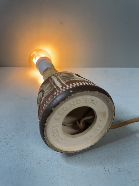 Vintage Danish ceramic table lamp – Cloos & Co. (photo 3 of 7)