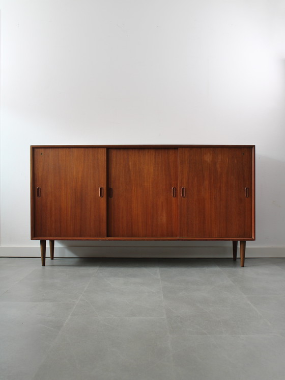 Image 1 of Vintage Danish Sideboard in Teak with 19 Drawers