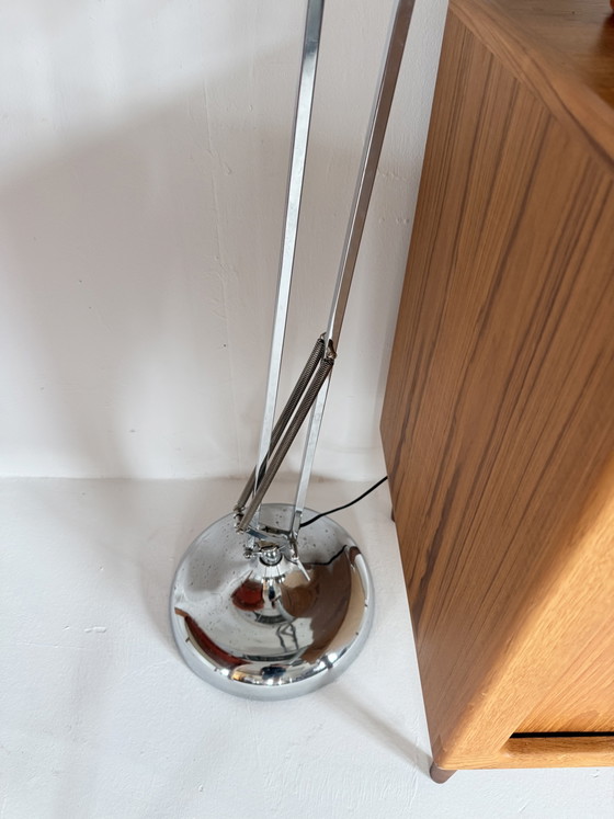 Vintage Adjustable Chrome Architect's Lamp '80s – Floor lights (photo 4 of 9)