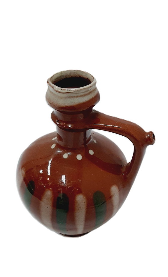 Image 1 of Brocca in ceramica vintage fatta a mano