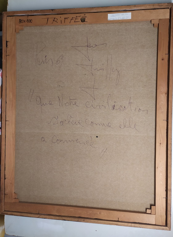 Image 1 of Jean Triffez Dit le Pourbaix Peinture à l'huile, 1970