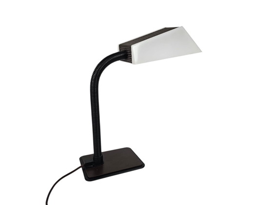 Image 1 of Vintage - tafellamp - flexibele hals  - lucifer lamp - 70's