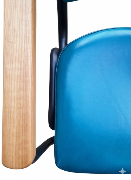 Image 1 of 4x Goossens Chaplin Eetkamerstoelen