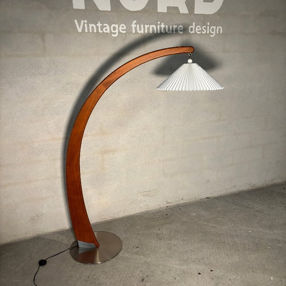 Image 1 of Vintage Italian Natuzzi "Luna" Floor Lamp — 1990s