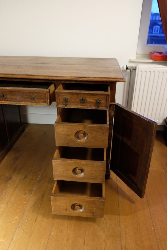 Antique wooden desk (photo 10 of 14)