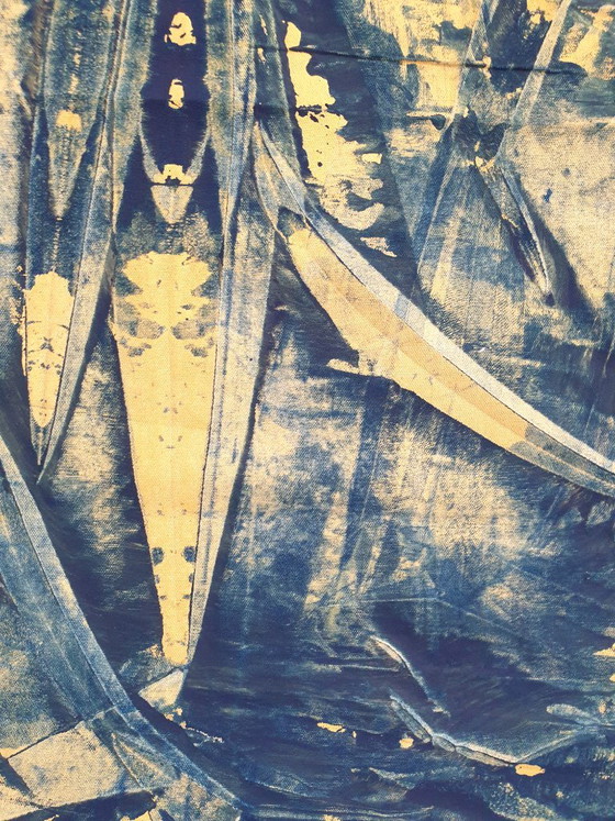 Jürgen Angeler - Blue Golden Jungle – Paintings & Drawings, Canvas (photo 11 of 22)