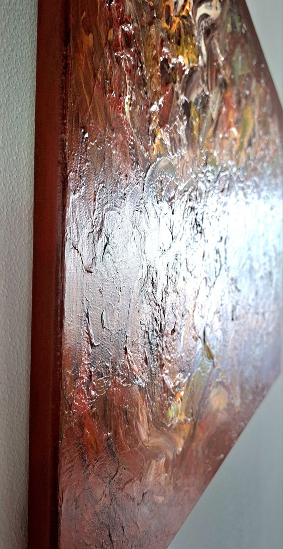 Manou Claire - Colours of Autumn, Paintings & Drawings, Wood, Canvas, Brown (photo 4 of 8)