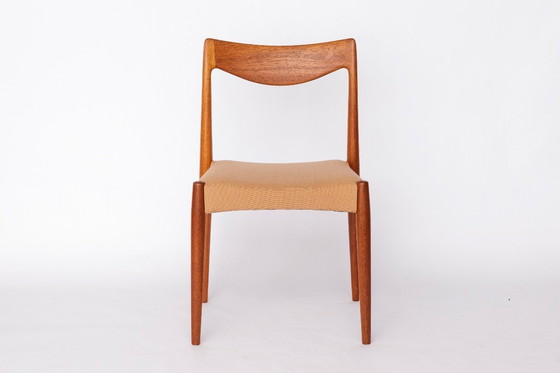 Image 1 of Pair of Bambi Dining Chairs by Rastad & Relling for Gustav Bahus, Norwegian 1960s Mid Century Teak Chairs