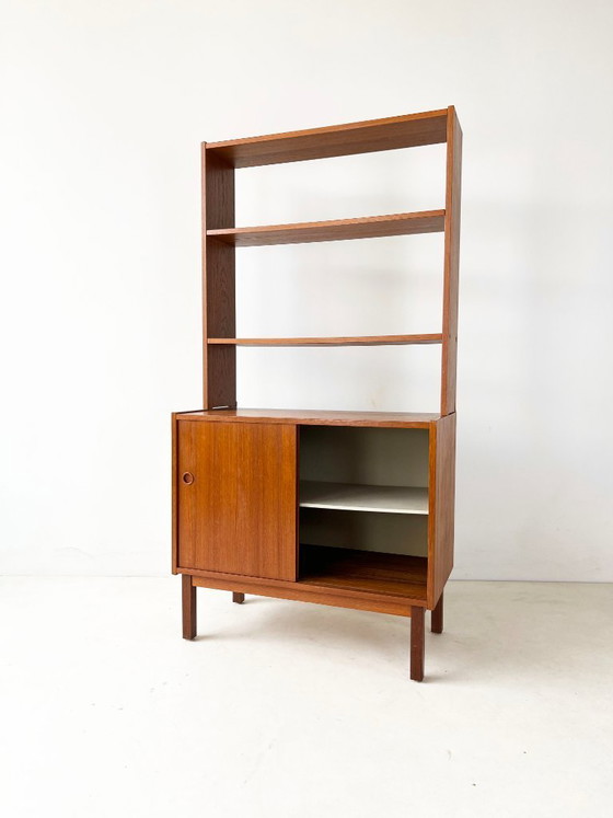 Image 1 of Scandinavische Vintage Boekenkast / Wandkast