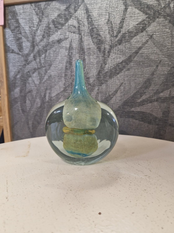 Image 1 of Vintage Mdina Vase Michael Harris