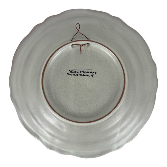 Vincenzo Del Monaco Grottaglie - Wall Plate - Small – Wanddecoratie, Ceramic (photo 4 of 5)