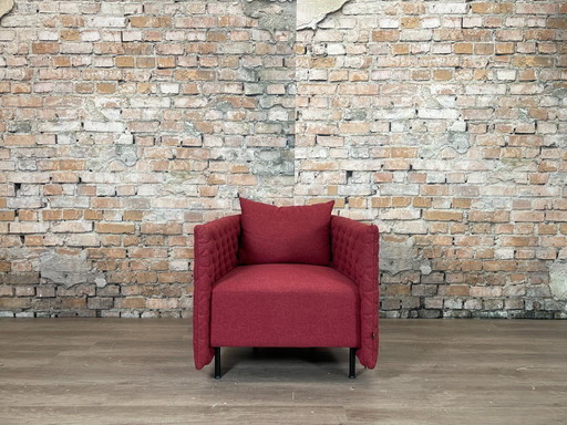 Naughtone Cloud Plain burgundy