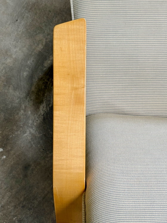 Grasshopper Lounge Chair by Eero Saarinen for Knoll International, Chairs and lounge chairs, Textile, Wood (photo 9 of 13)