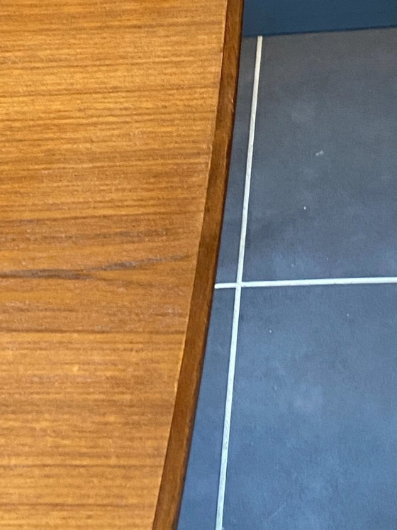 Image 1 of Ausziehbarer skandinavischer Teakholztisch von Johannes Andersen für Samcom Denmark an60