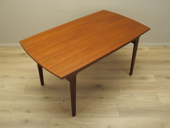 Image 1 of Table en teck, design danois, années 1960, production : Danemark