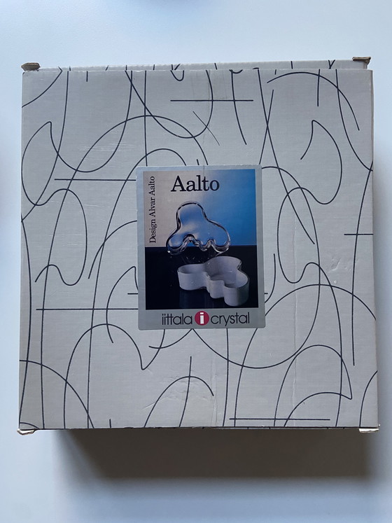 Image 1 of Iittala Alvar Aalto vaas/schaal wit 