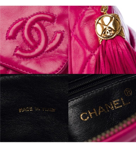 Image 1 of Borsa CHANEL in cuoio rosa - 103398