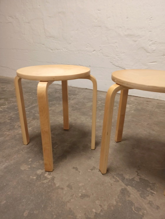 Image 1 of 3 x IKEA Frosta Hocker
