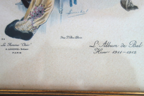 Image 1 of 3 stampe d'epoca dell'inizio del XX secolo