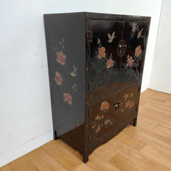 armoire nuptiale chinoise vintage, armoire à porcelaine, armoire buffet. Style chinois Japandi – Vaisseliers (photo 7 of 15)