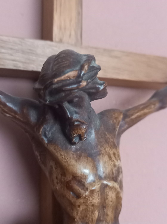 Jésus en bois sur la croix – Sculptures, Wood (photo 9 of 10)