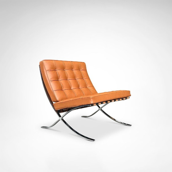 Barcelona Lounge Chair MR90 by Mies van der Rohe for Knoll – Armchairs, Leather (photo 7 of 10)