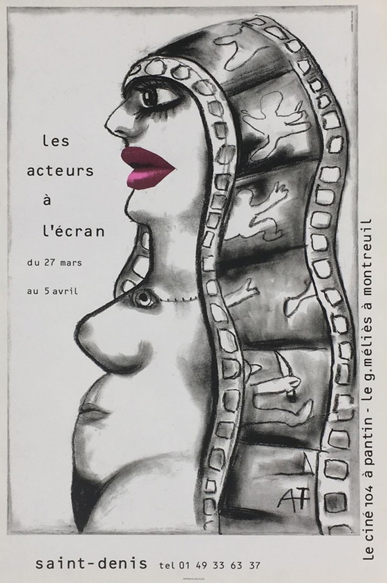 Image 1 of André FRANÇOIS The actors on screen original poster 1998