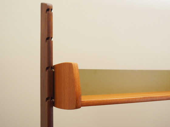 Image 1 of Librería System de teca, diseño noruego, años 60, producción: Blindheim Mobelfabrikk, diseño: John Texmon &amp; Einar Blindheim