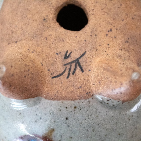 Image 1 of Figurine de hibou en céramique Tonala : Art populaire mexicain vintage
