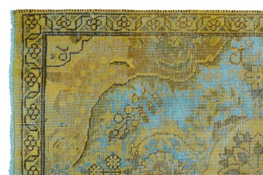 Handgefertigter Vintage-Teppich 143x94 cm