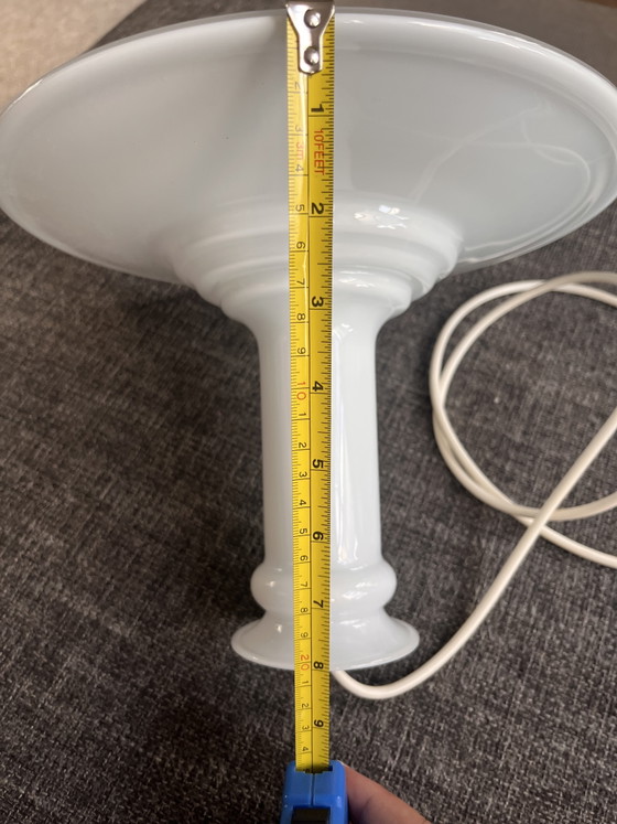 Lampada a sospensione Holmegaard Mythos "Sidse Werner" dal design vintage danese in vetro opale (photo 9 of 9)