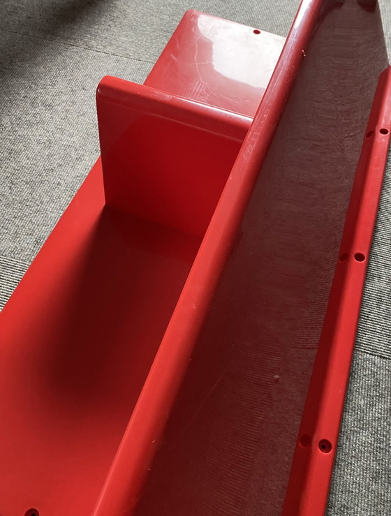 Image 1 of Ikea Kämpe shelf in red vintage