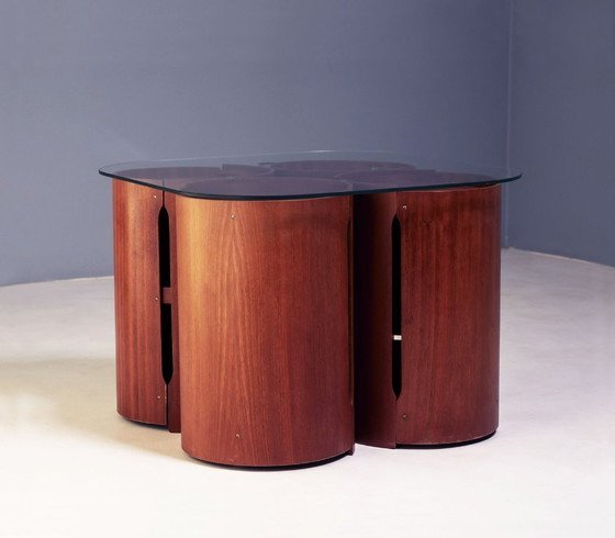 Image 1 of Modular Coffee Table Model 0635, Dřevotvar Nová Paka, 1977