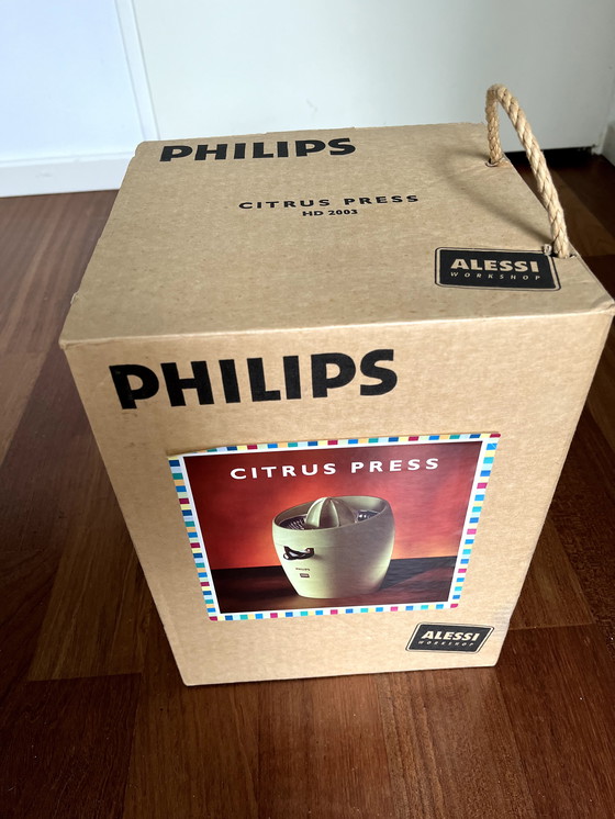 Image 1 of 2 x Philips Alessi: Exprimidor de cítricos y cafetera - ¡Nuevo en caja!