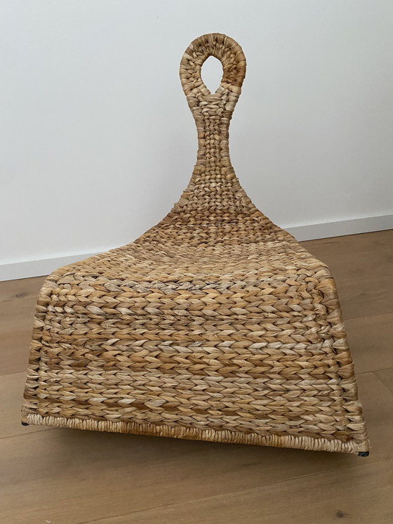 Image 1 of Vintage Ikea PS Gullholmen Wicker Rocking Chair Armchair – By Maria Vinka