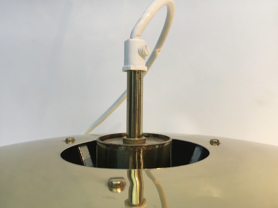 Image 1 of Suspension suédoise en laiton couleur cuivre