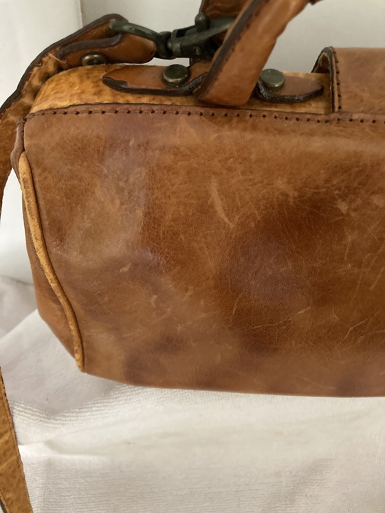 Image 1 of Vintage Pikolinos beige leather handbag