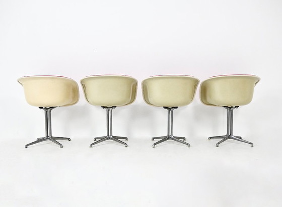 Image 1 of Sedie La Fonda di Charles & Ray Eames per ICF, anni '60, set di 4