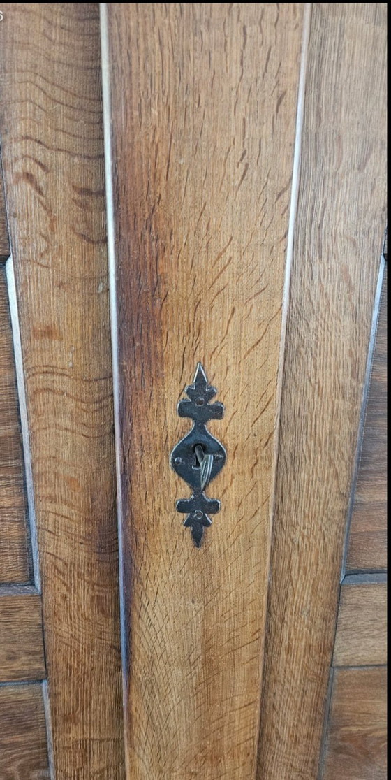 Bellissimo mobile antico in rovere – Mobili contenitori, Metal, Wood (photo 4 of 14)