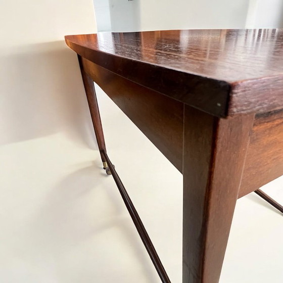 Image 1 of Mid - Century solid wooden serving trolley