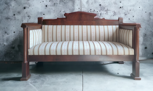 Banc en bois néoclassique