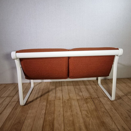 Image 1 of Vintage Sling Sofa van Bruce Hannah en Morrison voor Knoll 1970