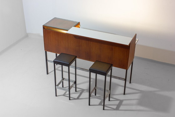 Image 1 of Roger de Winter cocktailbar met krukken