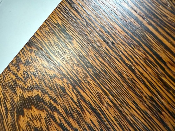 Image 1 of Langer, niedriger Fernsehtisch aus Wenge, 1970er Jahre